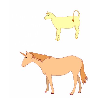 Unicorns, Ancient and Modern Shirts by Valdary