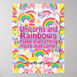 Unicorns and Rainbows The Poster!