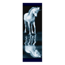 Unicorns Bookmarks business cards