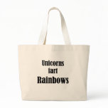 Unicorns fart rainbows bags