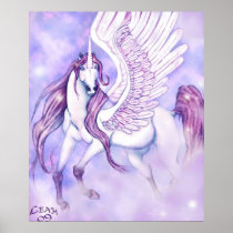 Unicorn's ~*~ Flight of Fancy ~*~ Print