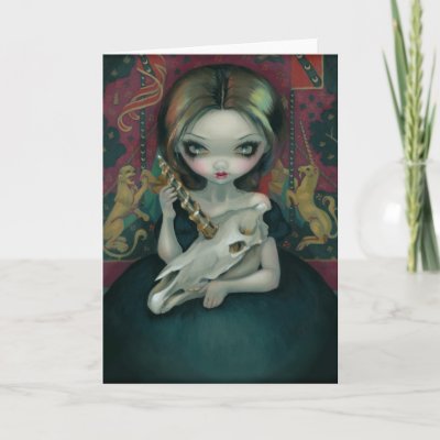 "Unicorn's Ghost" Greeting Card