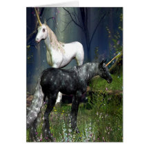 Unicorns Greeting Cards