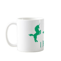 Unicorns I Believe Coffee Mug