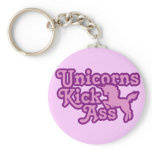 Unicorns Kick Ass Key Chain