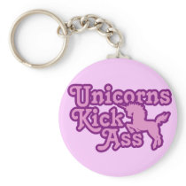 Unicorns Kick Ass Key Chain