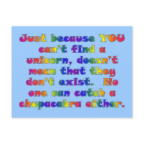 Unicorns postcards