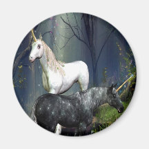 Unicorns Refrigerator Magnet