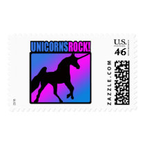 Unicorns Rock #5 postage by NWDesignsAndMore Unicorns Rock #5 postage