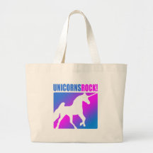 Unicorns Rock! Canvas Bag
