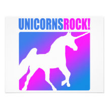 Unicorns Rock! Invitations