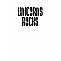 Unicorns Rock t-shirts