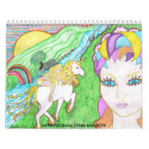 Unicorns World, ARTIST DONNA LYNN RAINBOW calendars by rainbow4550 Unicorns World, ARTIST DONNA LYNN RAINBOW calendars