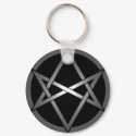 unicursal hexigram keychains by Dynomoose unicursal hexigram keychains