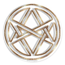 Unicursal Stickers by Rockangel1 Unicursal Stickers