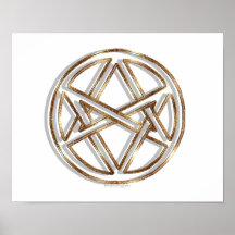 Unicursal Symbol Poster