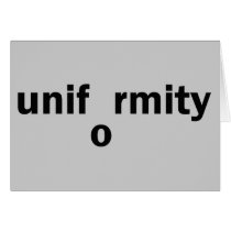 uniformity cards by mac101 uniformity cards
