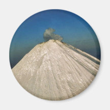 Unimak Island, Shishalden Volcano Fridge Magnet
