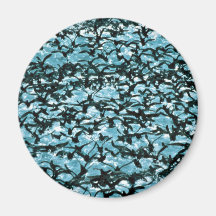Unimak Pass Shearwater flock Fridge Magnet