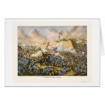Union Captures Fort Fisher by Kurz &amp; Allison 1865 Greeting Card