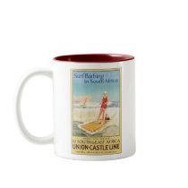 Union-Castle LIne To South & East Africa Mugs