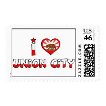 Union City, CA Postage Stamp