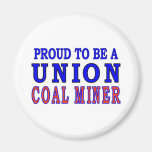 UNION COAL MINER REFRIGERATOR MAGNET