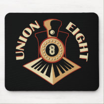 Union Eight Signature Logo mousepads by UnionEight Union Eight Signature Logo mousepads