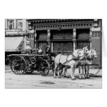 Union Engine No. 3: 1911 Greeting Card