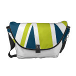 Union Flag Messenger Bag (Navy/Lime)