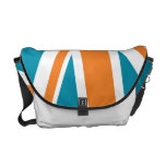 Union Flag Messenger Bag (Teal/Orange)