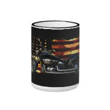 Union Flag, Stars and Stripes, Motorcycle Mugs
