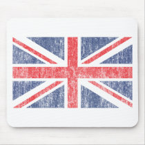 Union Flag Vintage Mouse Pad