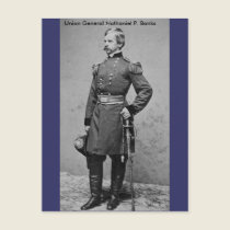 Union General Nathaniel Prentice B... - Customized postcards
