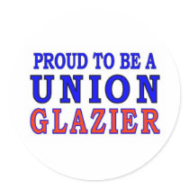 UNION GLAZIER stickers