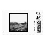 Union Headquarters in Gettysburg 1863 postage