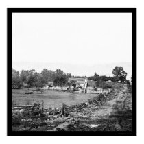 Union Headquarters in Gettysburg 1863 posters