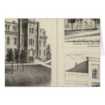 Union High School, residence & Jackson County Bank Card