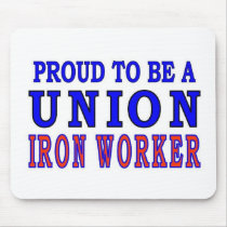 UNION IRON WORKER mousepads
