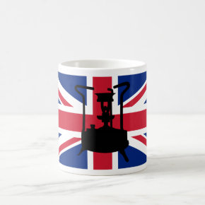 Union Jack and Paraffin pressure stove Coffee Mugs