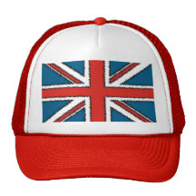 Union Jack Ball Cap Trucker Hat