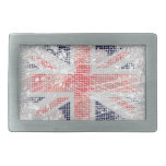 Union Jack belt buckles