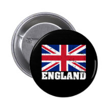 Union Jack British Flag Button