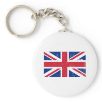 Union Jack British Flag Keychain