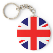 Union Jack British Flag Keychain
