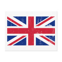 Union Jack British Flag Postcard