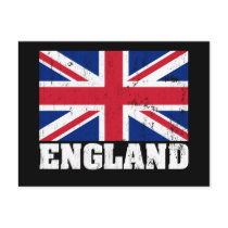 Union Jack British Flag Postcard