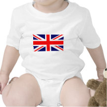 Union Jack British Flag Romper