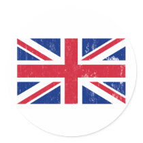 Union Jack British Flag Sticker