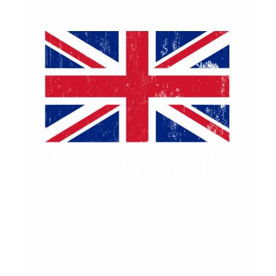 Union Jack British Flag T-Shirt by strk3